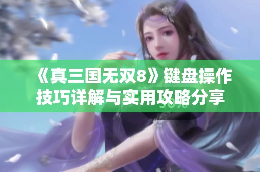 《真三国无双8》键盘操作技巧详解与实用攻略分享