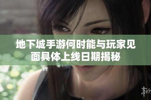 地下城手游何时能与玩家见面具体上线日期揭秘