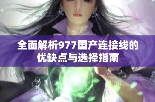 全面解析977国产连接线的优缺点与选择指南