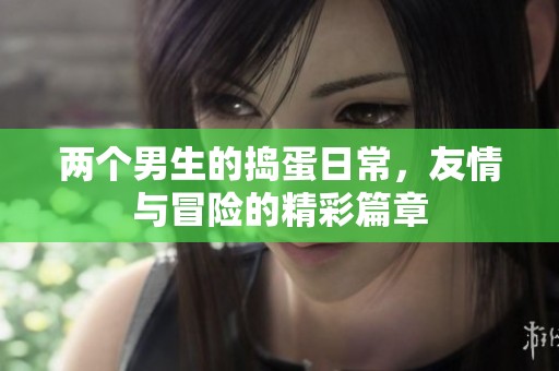 两个男生的捣蛋日常，友情与冒险的精彩篇章
