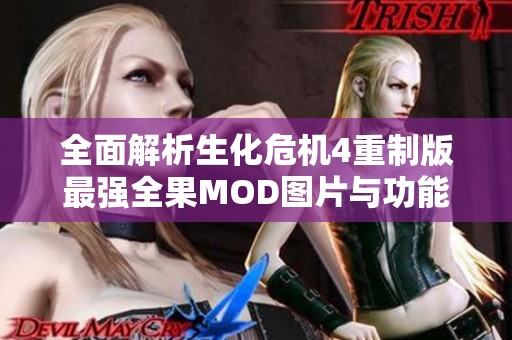 全面解析生化危机4重制版最强全果MOD图片与功能特色