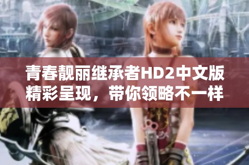 青春靓丽继承者HD2中文版精彩呈现，带你领略不一样的故事
