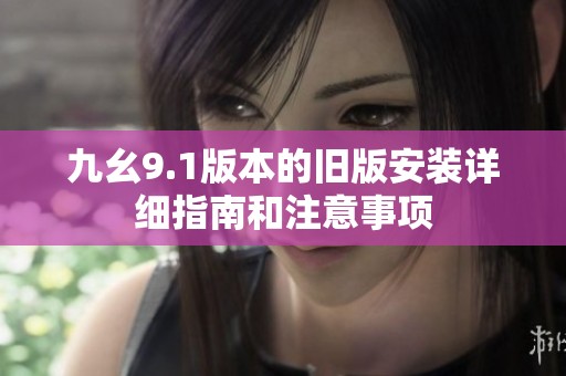 九幺9.1版本的旧版安装详细指南和注意事项