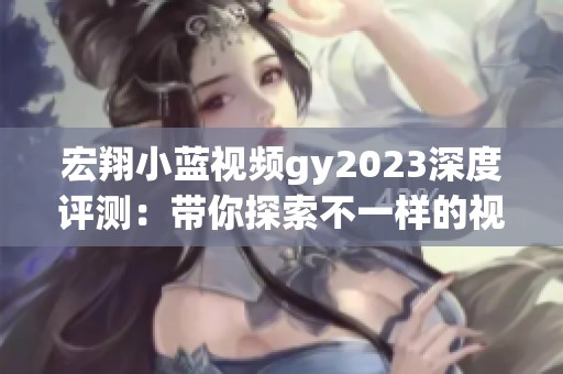 宏翔小蓝视频gy2023深度评测：带你探索不一样的视听体验