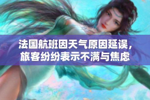 法国航班因天气原因延误，旅客纷纷表示不满与焦虑