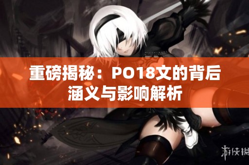 重磅揭秘：PO18文的背后涵义与影响解析