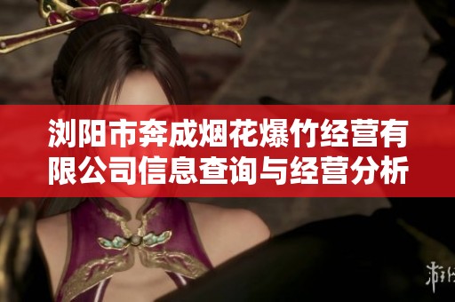 浏阳市奔成烟花爆竹经营有限公司信息查询与经营分析报告