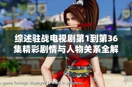 综述驻战电视剧第1到第36集精彩剧情与人物关系全解析