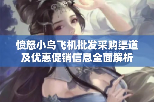 愤怒小鸟飞机批发采购渠道及优惠促销信息全面解析