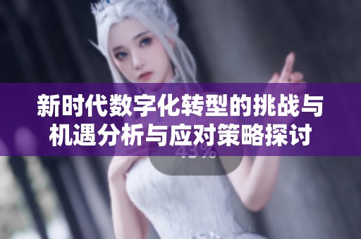 新时代数字化转型的挑战与机遇分析与应对策略探讨