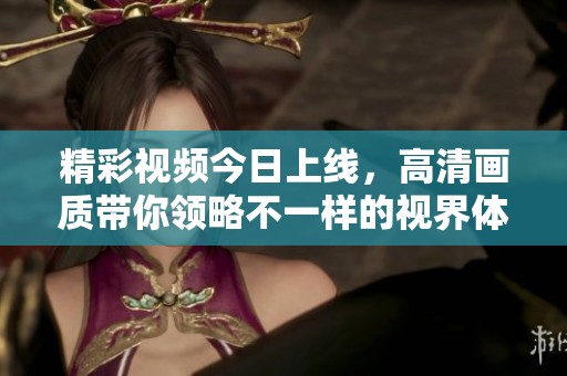 精彩视频今日上线，高清画质带你领略不一样的视界体验