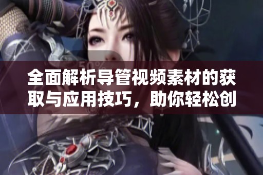 全面解析导管视频素材的获取与应用技巧，助你轻松创作精彩内容