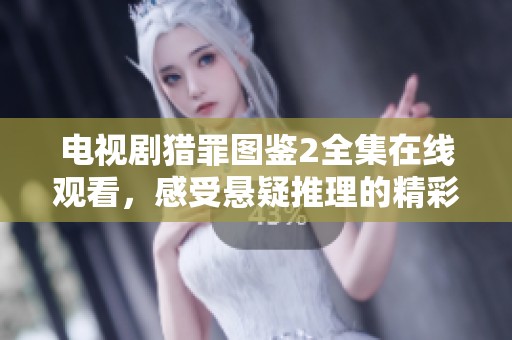 电视剧猎罪图鉴2全集在线观看，感受悬疑推理的精彩剧情与张力