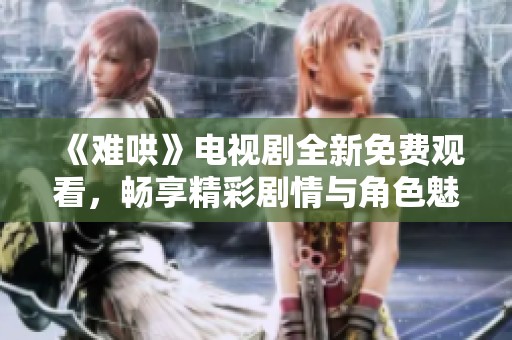 《难哄》电视剧全新免费观看，畅享精彩剧情与角色魅力！