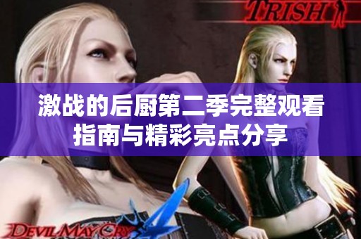 激战的后厨第二季完整观看指南与精彩亮点分享