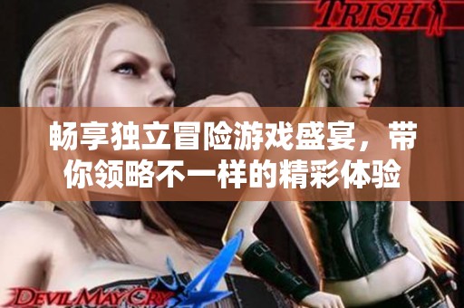 畅享独立冒险游戏盛宴，带你领略不一样的精彩体验