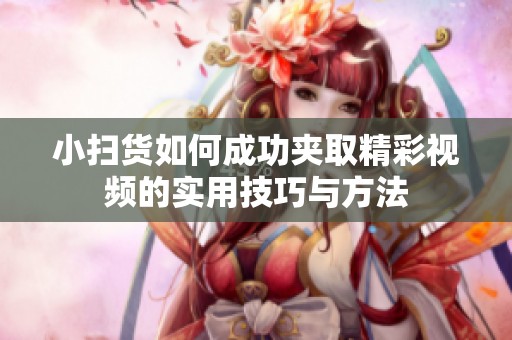小扫货如何成功夹取精彩视频的实用技巧与方法