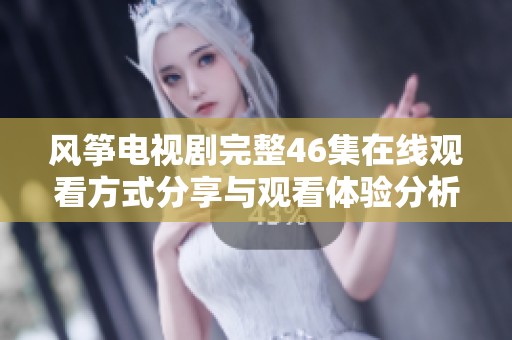 风筝电视剧完整46集在线观看方式分享与观看体验分析