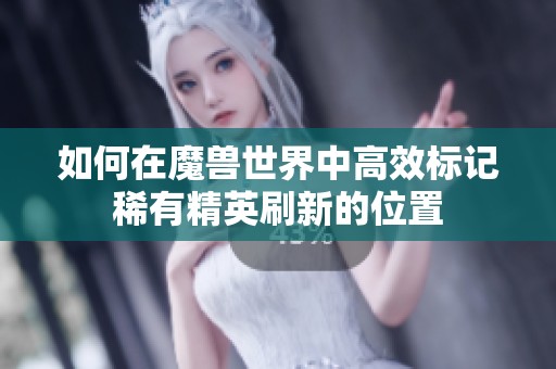 如何在魔兽世界中高效标记稀有精英刷新的位置