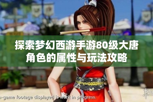 探索梦幻西游手游80级大唐角色的属性与玩法攻略