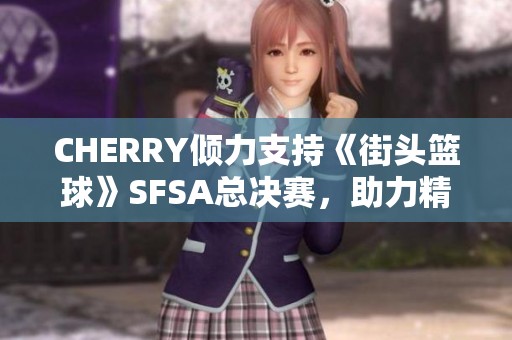 CHERRY倾力支持《街头篮球》SFSA总决赛，助力精彩对决