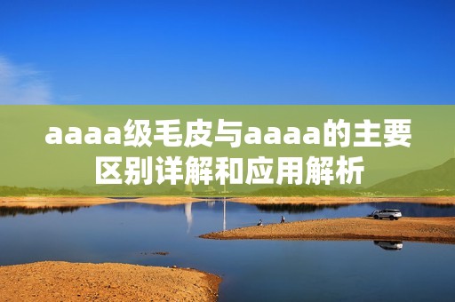 aaaa级毛皮与aaaa的主要区别详解和应用解析