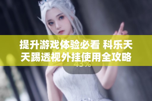 提升游戏体验必看 科乐天天踢透视外挂使用全攻略