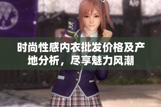 时尚性感内衣批发价格及产地分析，尽享魅力风潮