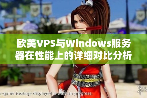 欧美VPS与Windows服务器在性能上的详细对比分析