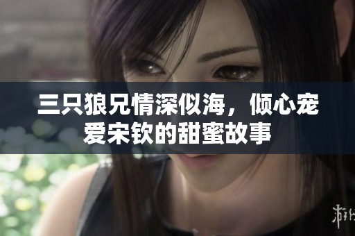 三只狼兄情深似海，倾心宠爱宋钦的甜蜜故事