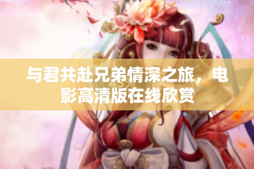与君共赴兄弟情深之旅，电影高清版在线欣赏