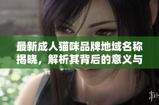 最新成人猫咪品牌地域名称揭晓，解析其背后的意义与影响