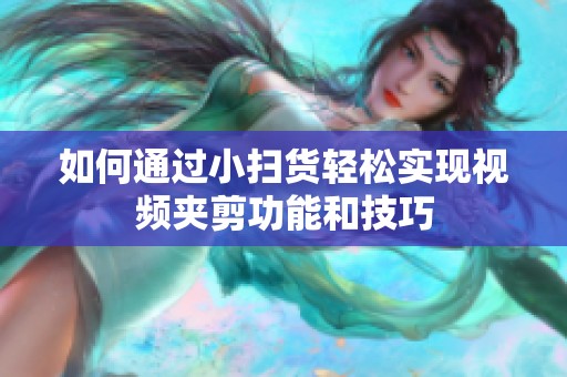 如何通过小扫货轻松实现视频夹剪功能和技巧
