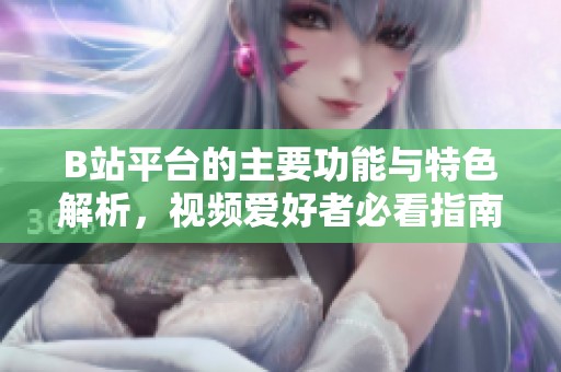 B站平台的主要功能与特色解析，视频爱好者必看指南