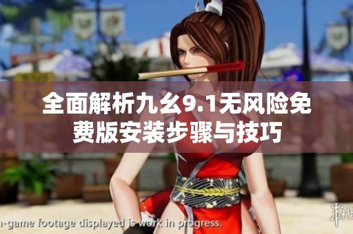 全面解析九幺9.1无风险免费版安装步骤与技巧