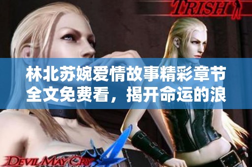 林北苏婉爱情故事精彩章节全文免费看，揭开命运的浪潮