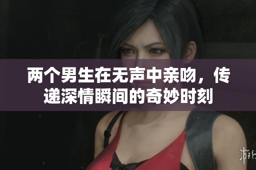 两个男生在无声中亲吻，传递深情瞬间的奇妙时刻