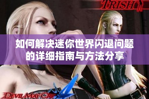 如何解决迷你世界闪退问题的详细指南与方法分享