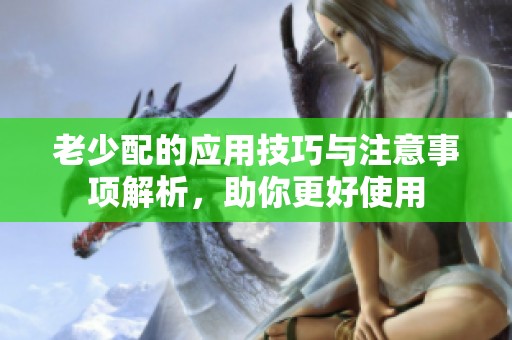 老少配的应用技巧与注意事项解析，助你更好使用