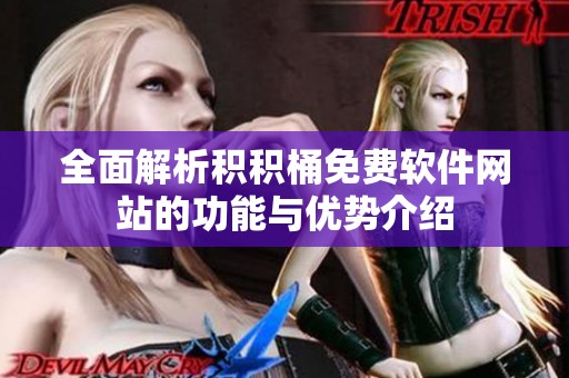 全面解析积积桶免费软件网站的功能与优势介绍