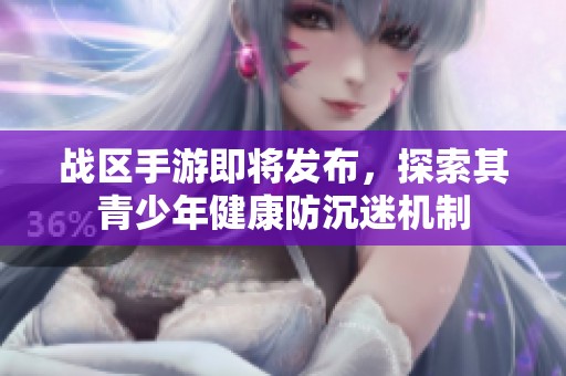 战区手游即将发布，探索其青少年健康防沉迷机制