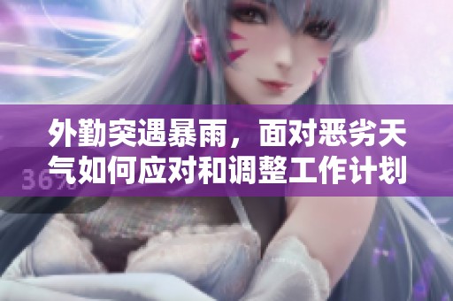 外勤突遇暴雨，面对恶劣天气如何应对和调整工作计划