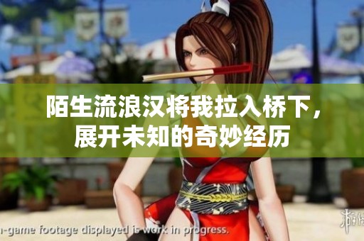 陌生流浪汉将我拉入桥下，展开未知的奇妙经历