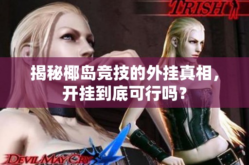 揭秘椰岛竞技的外挂真相，开挂到底可行吗？
