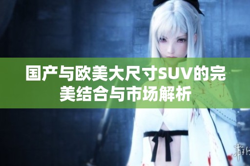 国产与欧美大尺寸SUV的完美结合与市场解析