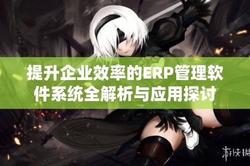 提升企业效率的ERP管理软件系统全解析与应用探讨