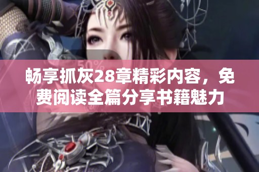 畅享抓灰28章精彩内容，免费阅读全篇分享书籍魅力