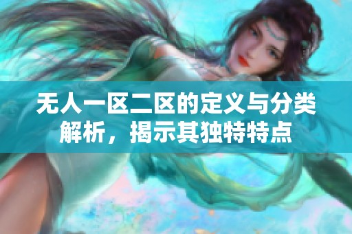 无人一区二区的定义与分类解析，揭示其独特特点
