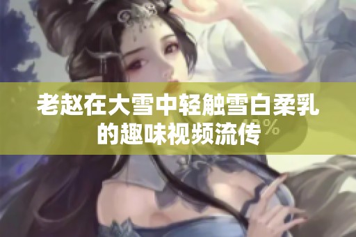 老赵在大雪中轻触雪白柔乳的趣味视频流传
