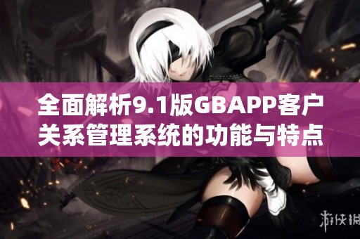全面解析9.1版GBAPP客户关系管理系统的功能与特点